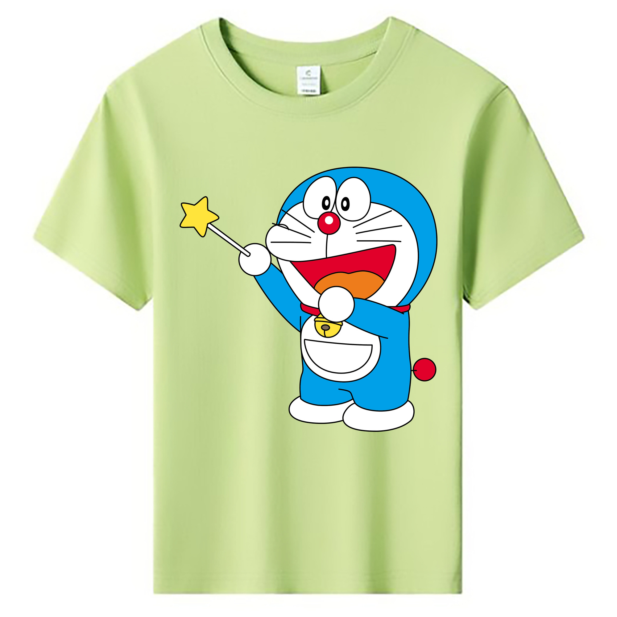 （画像用） ドラえもん Doraemon 綿100％キッズTシャツ（フロントプリント）